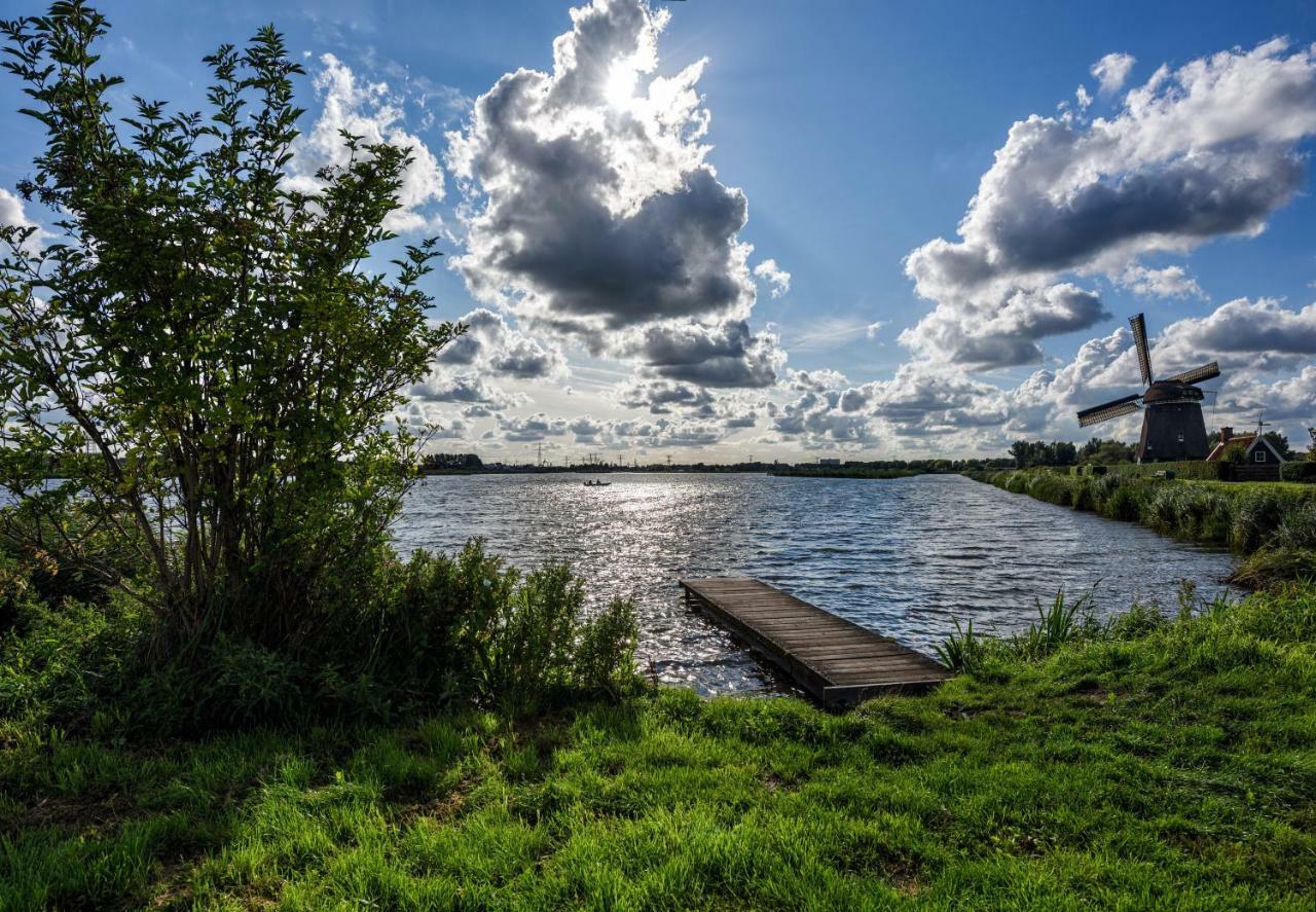Het Dobbertje, Charmant Houten Huisje Sint Maartensvlotbrug Exterior foto